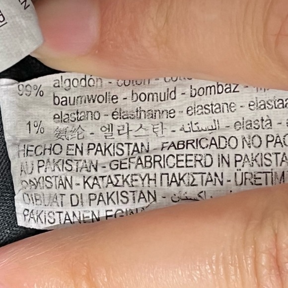 ZARA High Waist Black Jeans Size 2 - Picture 9 of 9